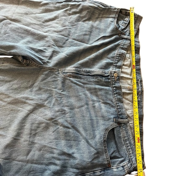 Old navy plus size women’s midrise baggy wide leg jeans size 30 NWT light wash - Picture 10 of 13